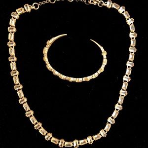 J.Crew necklace and bracelet set